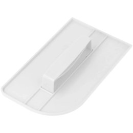 Szpatuła cukiernicza do dekorowania płaska plastikowa biała BRUNBESTE BB-3596