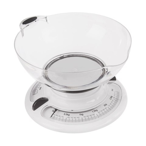 Waga kuchenna mechaniczna z misą miską 3kg ORION 131812