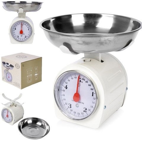 Waga kuchenna mechaniczna z miską 5kg EXCELLENT HOUSEWARE 259395