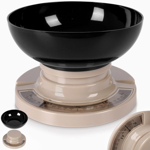 Waga kuchenna mechaniczna z miską MISTY 2kg NAVA 10-274-020