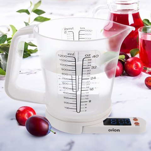 Waga kuchenna z miarką 5kg 1.2L ORION 131815