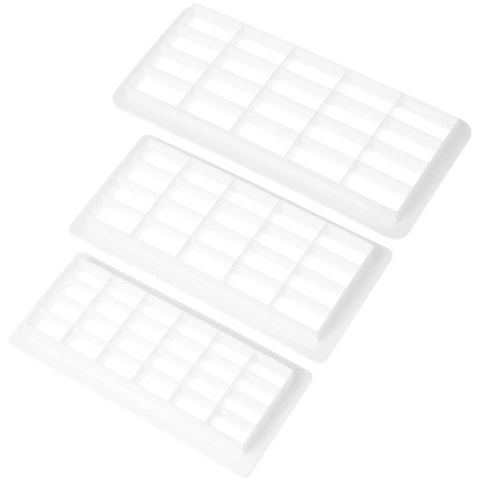 Wykrojniki cukiernicze do lukru kremu masy cukrowej ciasta wykrawacze prostokąty 3-ele BRUNBESTE BB-3308