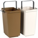Kosz do segregacji odpadów śmieci śmietnik pojemnik plastikowy 2x10L ORION 731259
