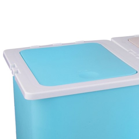 Kosz do segregacji odpadów śmieci śmietnik pojemnik plastikowy 3x13L ORION 731315