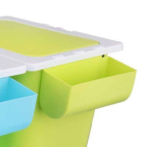 Kosz do segregacji odpadów śmieci śmietnik pojemnik plastikowy 3x13L ORION 731315
