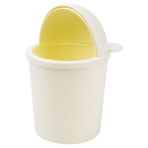 Kosz na śmieci dla dzieci dziecka miś kremowy mały 1.5L śmietnik ORION 731327-K
