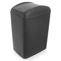 Kosz na śmieci do odpadów śmietnik plastikowy szary 10L pojemnik ORION 731702