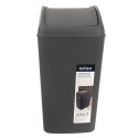 Kosz na śmieci do odpadów śmietnik plastikowy szary 10L pojemnik ORION 731702
