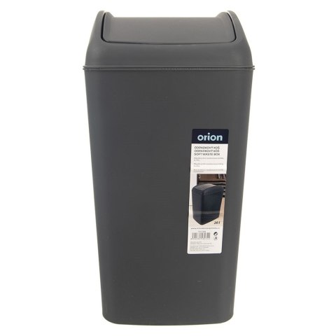Kosz na śmieci do odpadów śmietnik plastikowy szary 20L pojemnik ORION 731704