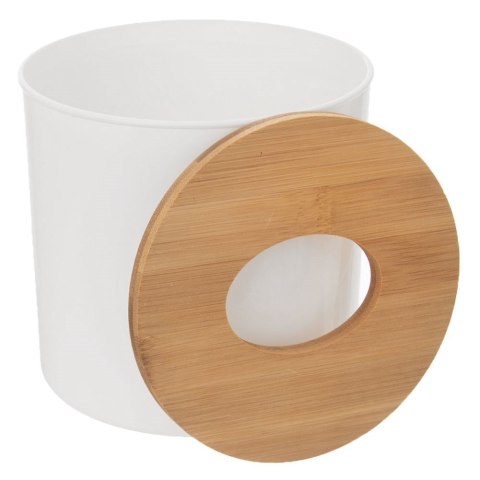 Kosz na śmieci łazienkowy do łazienki biały WHITNEY mały 1.5L ORION 731330