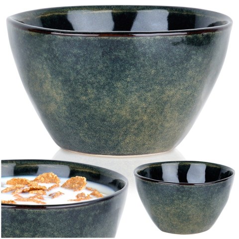 Miseczka ceramiczna do zupy na zupę przekąski 14cm 425ml VILDE 139777