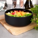 Miseczka ceramiczna na przekąski przystawki czarna 13cm 400ml SIAKI COLLECTION 139629