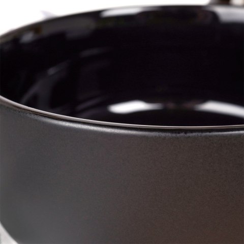 Miseczka ceramiczna na przekąski przystawki czarna 13cm 400ml SIAKI COLLECTION 139629