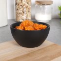 Miseczka ceramiczna na sos dip orzeszki czarna matowa 10cm 180ml HIT 139337