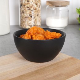 Miseczka ceramiczna na sos dip orzeszki czarna matowa 10cm 180ml HIT 139337