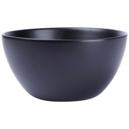 Miseczka ceramiczna na zupę budyń do zupy czarna mat 14.5cm 450ml VILDE 139336