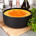 Miseczka ceramiczna na zupę przekąski czarna 15cm 750ml SIAKI COLLECTION 139630