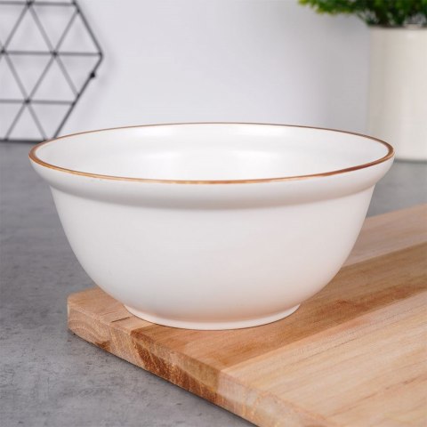 Miseczka miska do zupy na zupę budyń ceramiczna biała 16cm 750ml SIAKI COLLECTION 139361