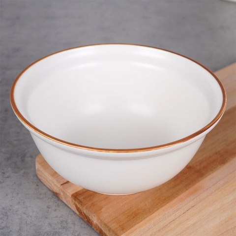Miseczka miska do zupy na zupę budyń ceramiczna biała 16cm 750ml SIAKI COLLECTION 139361