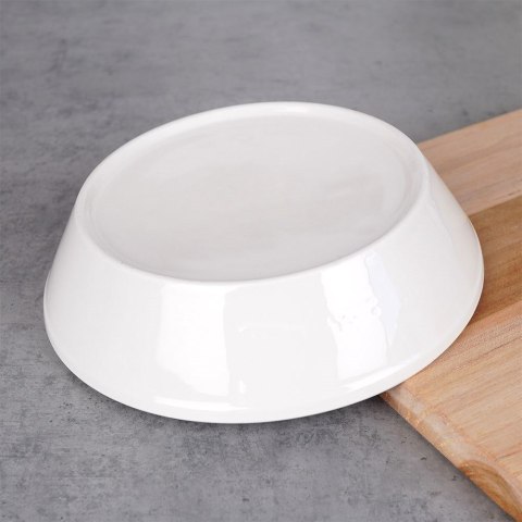 Miseczka miska do zupy na zupę budyń porcelanowa biała 17cm 450ml VILDE 139363