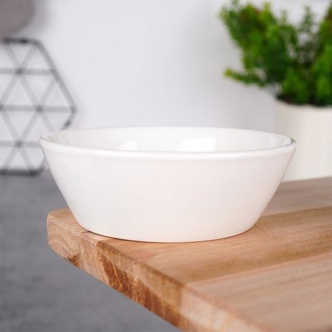 Miseczka miska na sos dip orzeszki porcelanowa biała 10.5cm 150ml VILDE 139362
