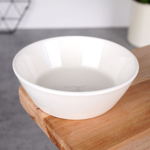Miseczka miska na sos dip orzeszki porcelanowa biała 10.5cm 150ml VILDE 139362