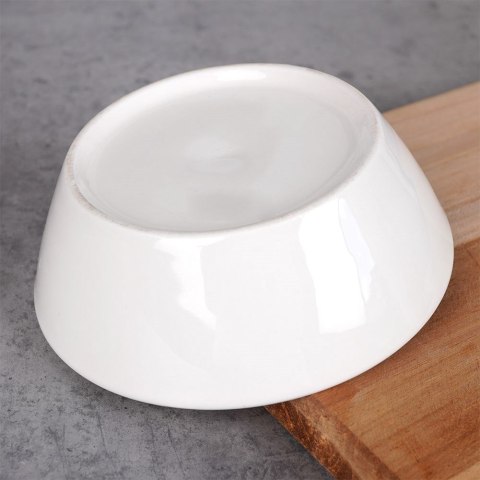 Miseczka miska na sos dip orzeszki porcelanowa biała 10.5cm 150ml VILDE 139362