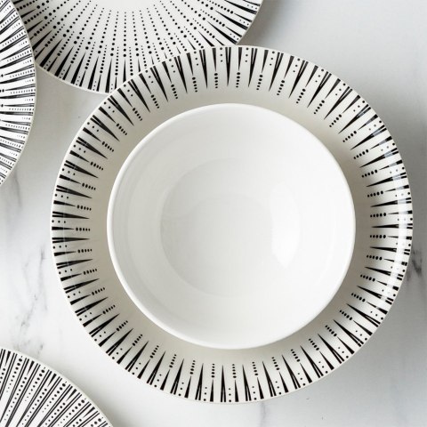 Miseczka porcelanowa do zupy na zupę miska IRIS 15.5cm 600ml NAVA 10-099-315