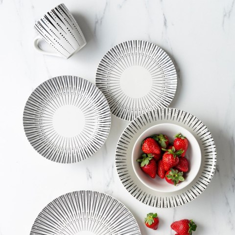 Miseczka porcelanowa do zupy na zupę miska IRIS 15.5cm 600ml NAVA 10-099-315