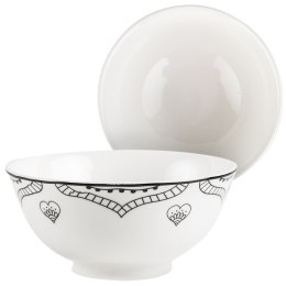 Miseczka porcelanowa do zupy na zupę miska MAYA 15.5cm 600ml NAVA 10-099-355