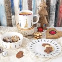 Miseczka porcelanowa świąteczna do serwowania CHOINKA 13.5cm 560ml ORION 129230