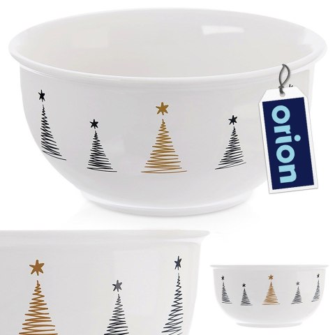 Miseczka porcelanowa świąteczna do serwowania CHOINKA 13.5cm 560ml ORION 129230