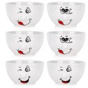 Miseczki ceramiczne buźki do serwowania 13.5cm 550ml 6 sztuk. SIAKI COLLECTION 139736
