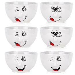 Miseczki ceramiczne buźki do serwowania 13.5cm 550ml 6 sztuk. SIAKI COLLECTION 139736