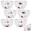 Miseczki ceramiczne buźki do serwowania 13.5cm 550ml 6 sztuk. SIAKI COLLECTION 139736