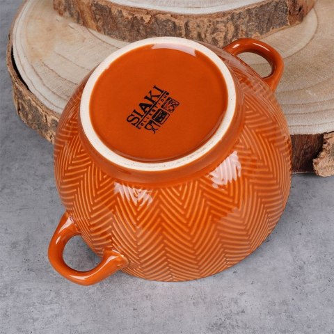 Miseczki ceramiczne na zupę przekąski 620ml zestaw 4 sztuki SIAKI COLLECTION 139366
