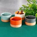Miseczki na przekąski sos dip ceramiczne małe 75ml 6.5cm 4 sztuki EXCELLENT HOUSEWARE 139642