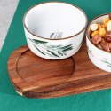 Miseczki na przekąski sos dip miski ceramiczne 30cm 4-ele EXCELLENT HOUSEWARE 139641
