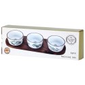 Miseczki na przekąski sos dip miski ceramiczne 30cm 4-ele EXCELLENT HOUSEWARE 139641