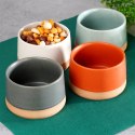 Miseczki na przekąski sos dip miski ceramiczne 9.5cm 220ml 4SZT EXCELLENT HOUSEWARE 139643