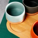 Miseczki na przekąski sos dip miski ceramiczne na tacy 22cm 5-ele EXCELLENT HOUSEWARE 139645