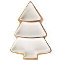 Miseczki na przekąski sos dip porcelanowe białe WHITELINE 28cm 4-ele ORION 129203