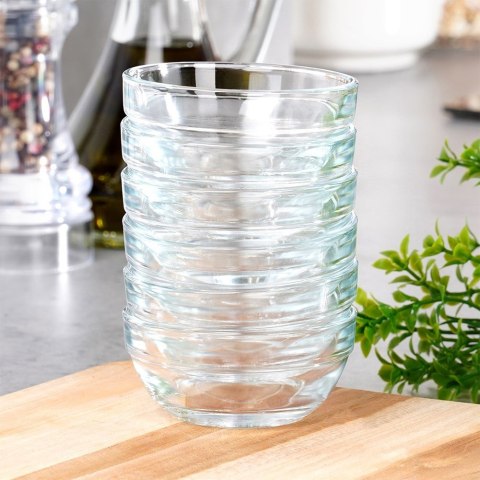 Miseczki szklane małe na sos sojowy dip sosy 7.5cm 80ml 6 sztuk EXCELLENT HOUSEWARE 139655