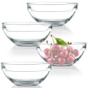 Miseczki szklane zestaw misek 12cm 275ml 4 sztuki EXCELLENT HOUSEWARE 139631