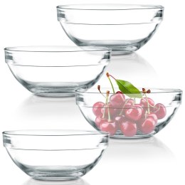 Miseczki szklane zestaw misek 12cm 275ml 4 sztuki EXCELLENT HOUSEWARE 139631