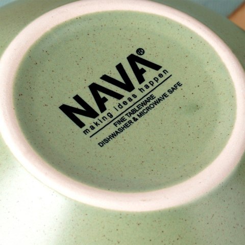 Miska ceramiczna na zupę do zupy miseczka zielona ARTHENA GREEN 14.5cm 720ml NAVA 10-141-065