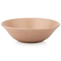 Miska sałatkowa na sałatkę surówkę ceramiczna beżowa SOHO 23.5cm 1.1L NAVA 10-099-274