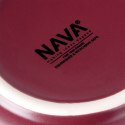 Miska sałatkowa na sałatkę surówkę ceramiczna bordowa SOHO 23.5cm 1.1L NAVA 10-099-294