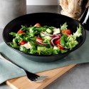 Miska sałatkowa na sałatkę surówkę ceramiczna czarna SOHO 23.5cm 1.1L NAVA 10-099-284