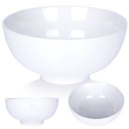 Miska sałatkowa porcelanowa do serwowania sałatek biała 20cm 1.6L VILDE 139365